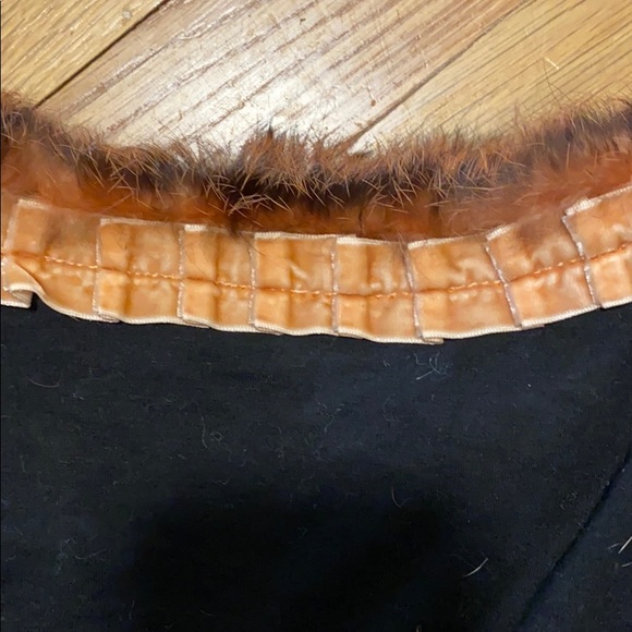 FREE FOR HUMANITY COTTON AND FUR TOP - Picture 6 of 6